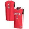 #1 Illinois State Redbirds GameDay Greats Unisex Lightweight Collegiate Basketball Fashion Jersey - Red - Front View