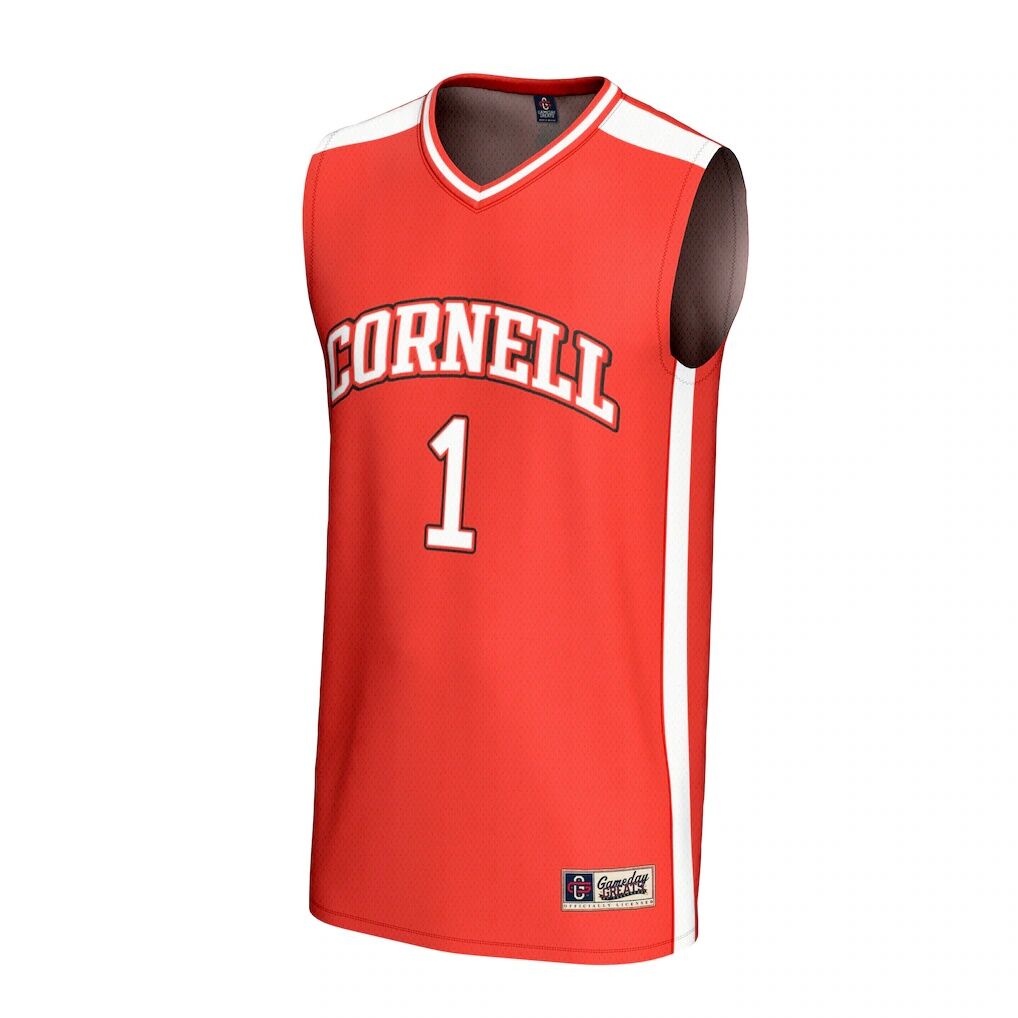 #1 Cornell Big Red GameDay Greats Youth Lightweight Collegiate Basketball Fashion Jersey