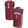 #1 Charleston Cougars GameDay Greats Youth Lightweight Collegiate Basketball Fashion Jersey - - Front View