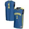 #1 Delaware Fightin' Blue Hens GameDay Greats Youth Lightweight Collegiate Basketball Fashion Jersey - - Front View