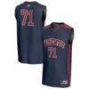 #71 Liberty Flames GameDay Greats Youth Lightweight Collegiate Basketball Fashion Jersey - Navy - Front View