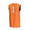 #1 Florida A&M Rattlers GameDay Greats Youth Lightweight Collegiate Basketball Fashion Jersey - Orange - Detail View