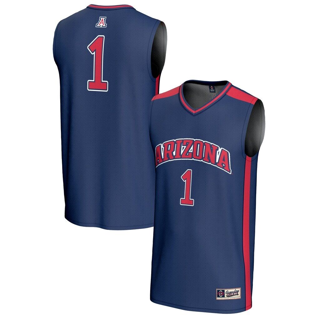 #1 Arizona Wildcats GameDay Greats Youth Lightweight Collegiate Basketball Fashion Jersey