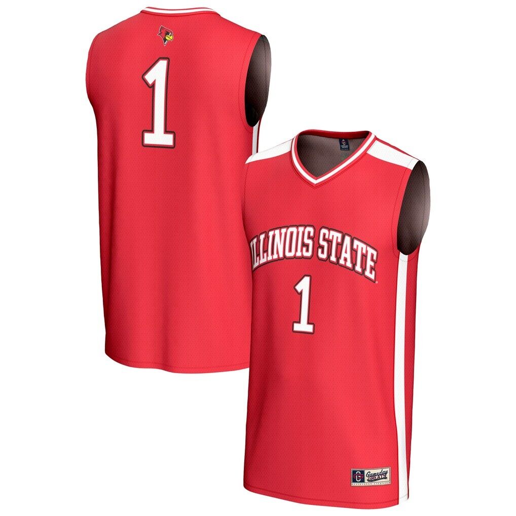 #1 Illinois State Redbirds GameDay Greats Youth Lightweight Collegiate Basketball Fashion Jersey