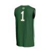 #1 Colorado State Rams GameDay Greats Youth Lightweight Collegiate Basketball Fashion Jersey - Green - Detail View