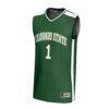 #1 Colorado State Rams GameDay Greats Youth Lightweight Collegiate Basketball Fashion Jersey - Green - Side View