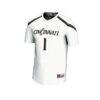 #1 Cincinnati Bearcats GameDay Greats Unisex Lacrosse Fashion Jersey - White - Side View