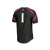 #1 Cincinnati Bearcats GameDay Greats Youth Lacrosse Fashion Jersey - Black - Detail View