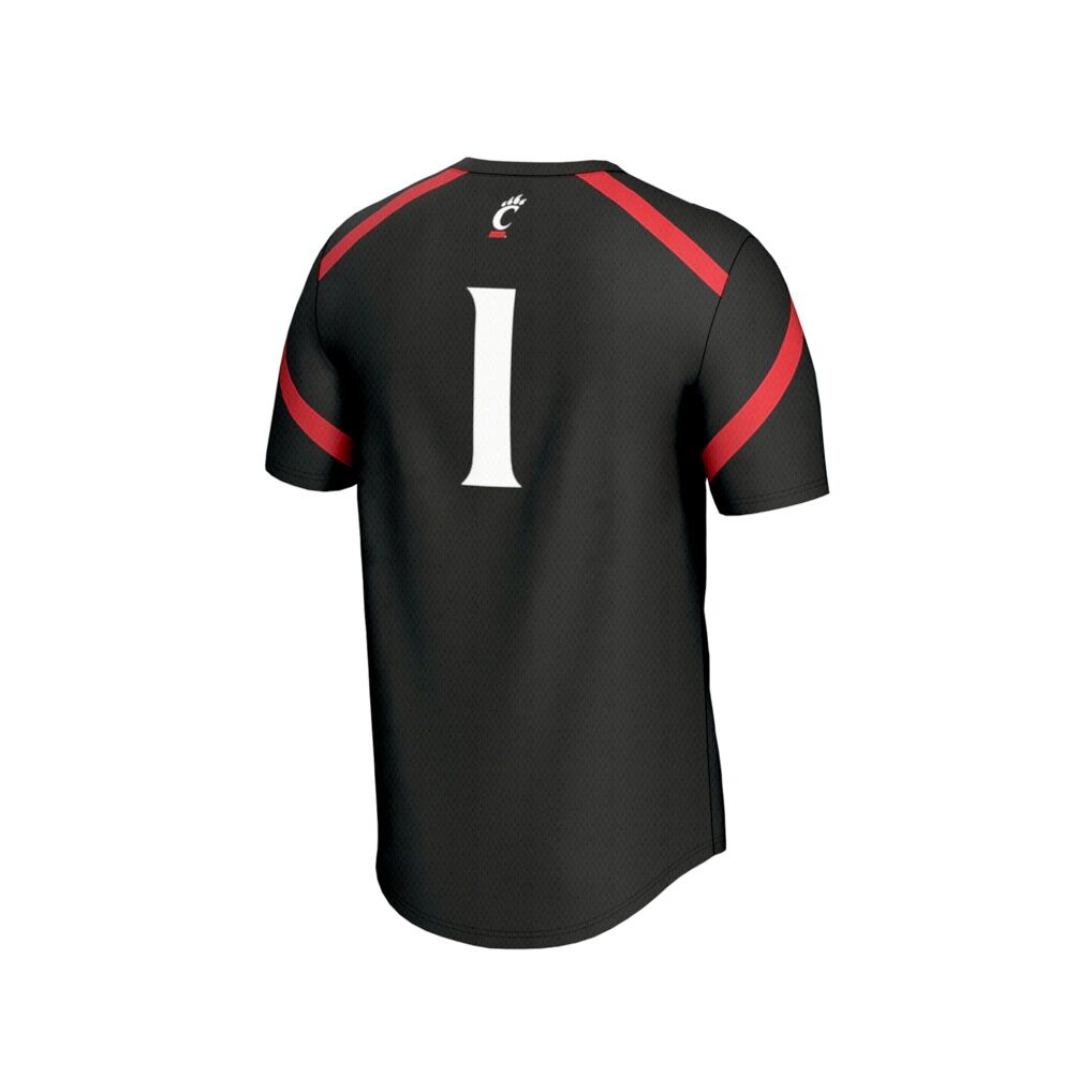 #1  Cincinnati Bearcats GameDay Greats Youth Lacrosse Fashion Jersey