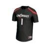 #1 Cincinnati Bearcats GameDay Greats Youth Lacrosse Fashion Jersey - Black - Side View