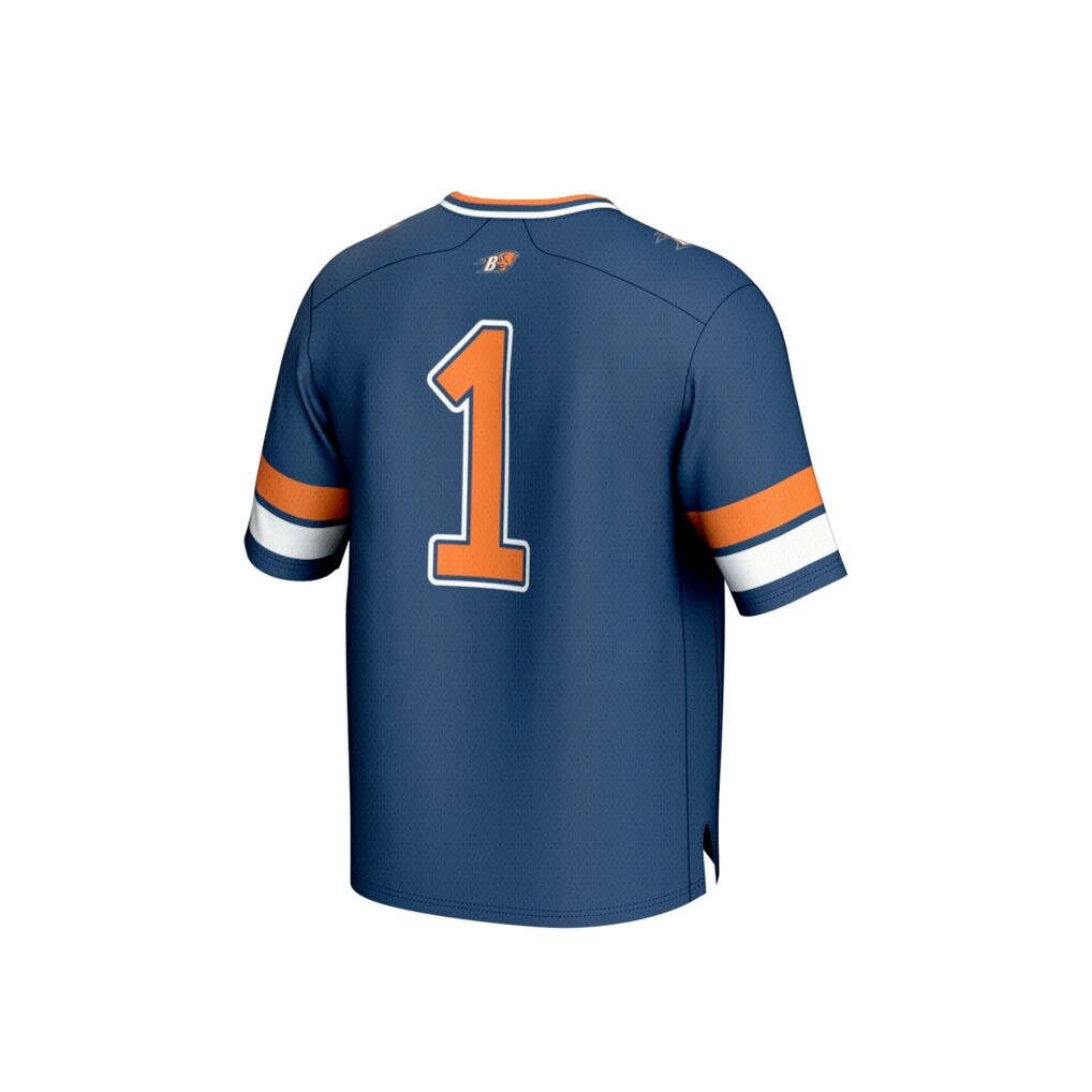 #1 Bucknell Bison GameDay Greats Lightweight Collegiate Football Fashion Jersey