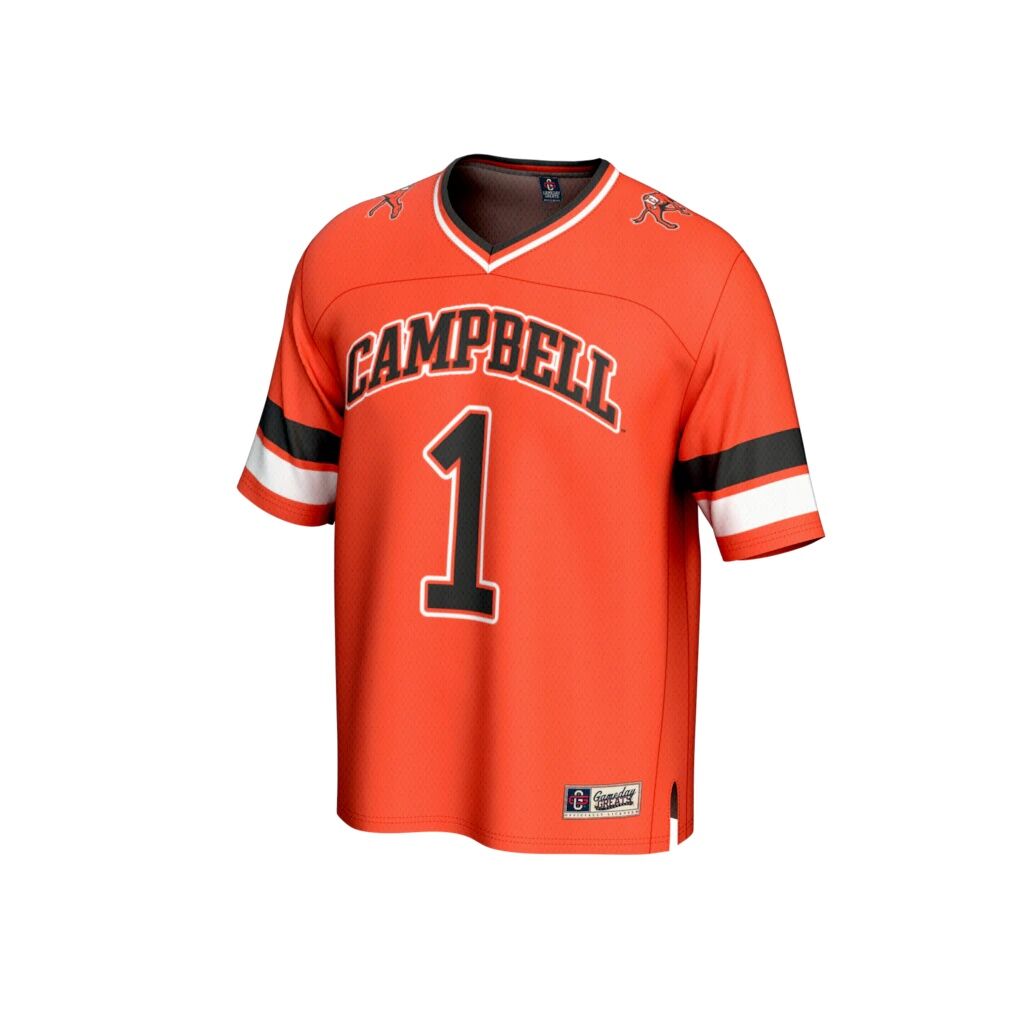 #1 Campbell Fighting Camels GameDay Greats Youth Lightweight Collegiate Football Fashion Jersey