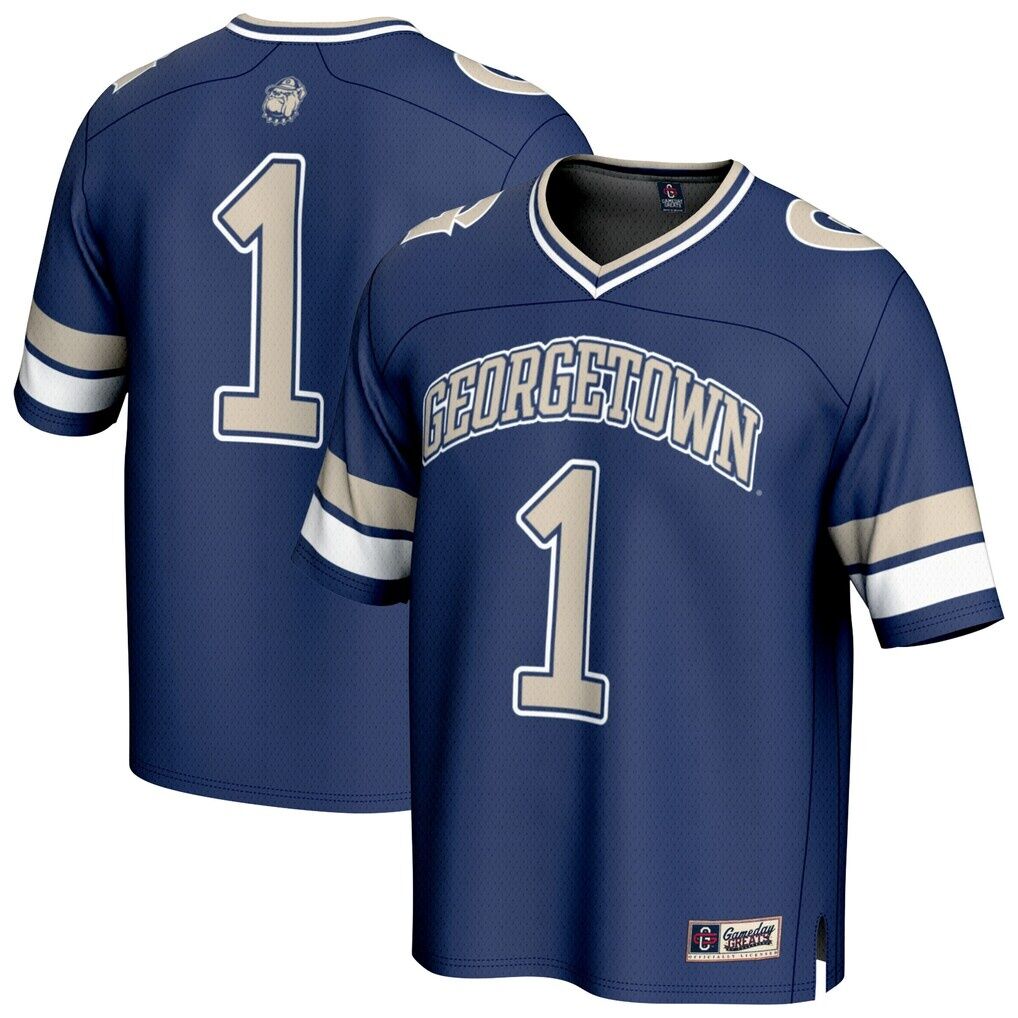#1 Georgetown Hoyas GameDay Greats Youth Lightweight Collegiate Football Fashion Jersey