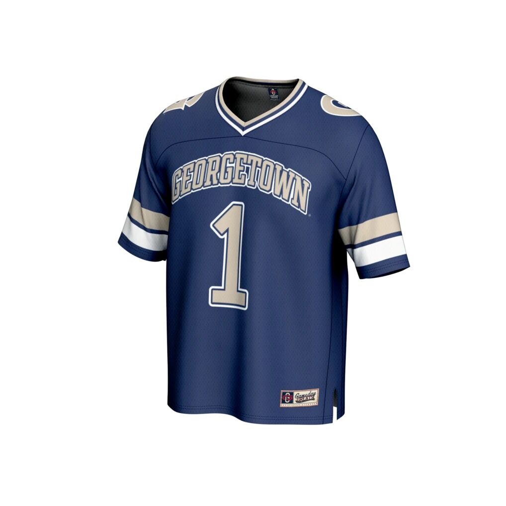 #1 Georgetown Hoyas GameDay Greats Youth Lightweight Collegiate Football Fashion Jersey