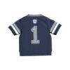 #1 Butler Bulldogs GameDay Greats Toddler Lightweight Collegiate Football Fashion Jersey - Navy - Detail View