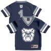 #1 Butler Bulldogs GameDay Greats Toddler Lightweight Collegiate Football Fashion Jersey - Navy - Front View