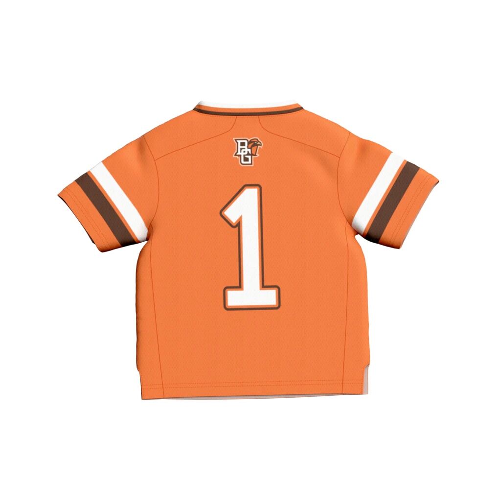 #1 Bowling Green St. Falcons GameDay Greats Toddler Lightweight Collegiate Football Fashion Jersey