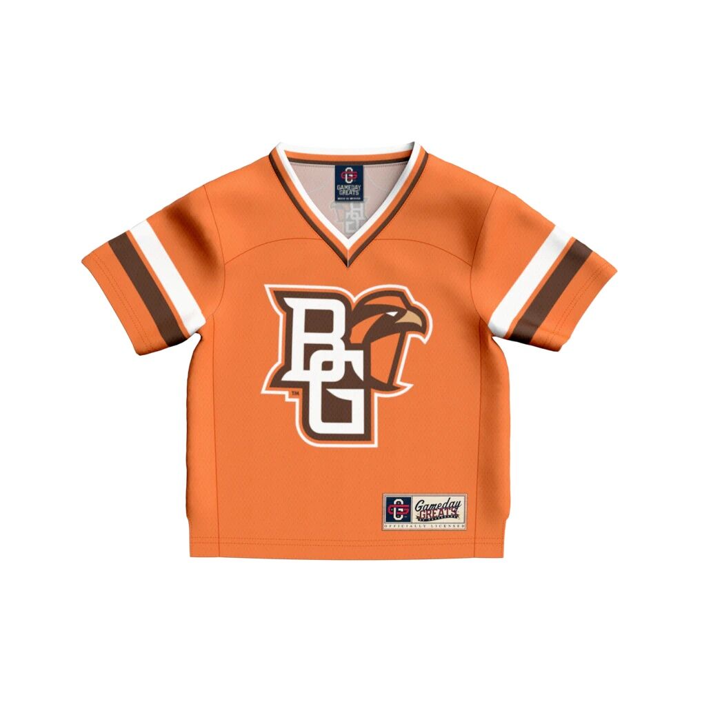 #1 Bowling Green St. Falcons GameDay Greats Toddler Lightweight Collegiate Football Fashion Jersey