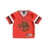 #1 Cornell Big Red GameDay Greats Toddler Lightweight Collegiate Football Fashion Jersey - Red - Side View