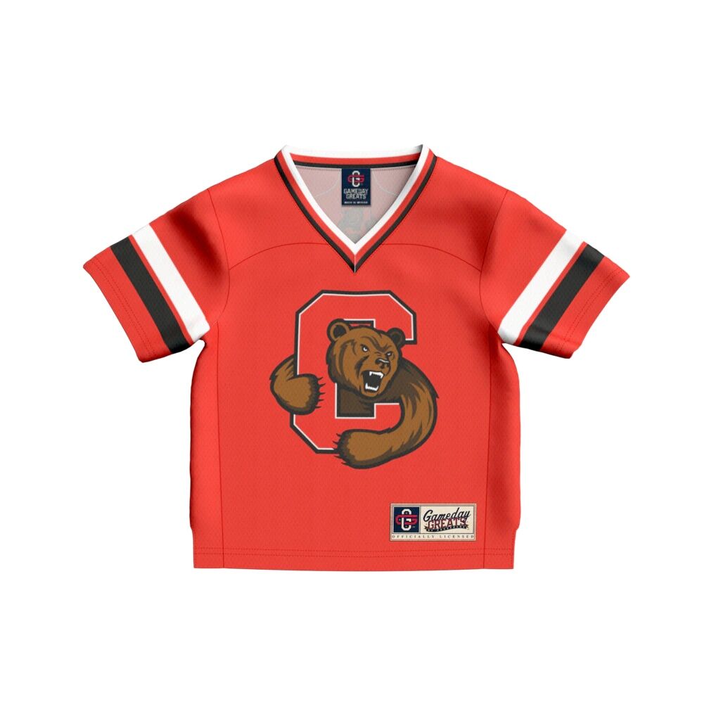 #1 Cornell Big Red GameDay Greats Toddler Lightweight Collegiate Football Fashion Jersey