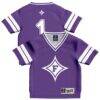 #1 Furman Paladins GameDay Greats Toddler Lightweight Collegiate Football Fashion Jersey - Purple - Front View