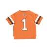 #1 Bowling Green St. Falcons GameDay Greats Infant Lightweight Collegiate Football Fashion Jersey - Orange - Detail View