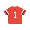 #1 Cornell Big Red GameDay Greats Infant Lightweight Collegiate Football Fashion Jersey - Red - Detail View