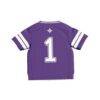 #1 Furman Paladins GameDay Greats Infant Lightweight Collegiate Football Fashion Jersey - Purple - Detail View