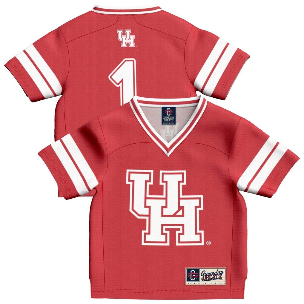 #1 Houston Cougars GameDay Greats Infant Lightweight Collegiate Football Fashion Jersey