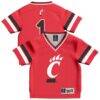 #1 Cincinnati Bearcats GameDay Greats Infant Lightweight Collegiate Football Fashion Jersey - Red - Front View