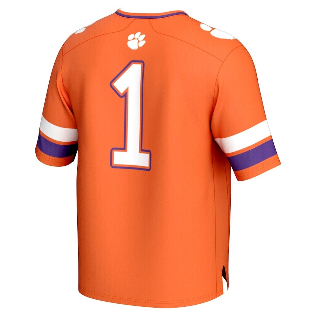 #1 Clemson Tigers GameDay Greats Unisex Lightweight Collegiate Football Fashion Jersey