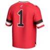 #1 Cincinnati Bearcats GameDay Greats Unisex Lightweight Collegiate Football Fashion Jersey - Red - Detail View
