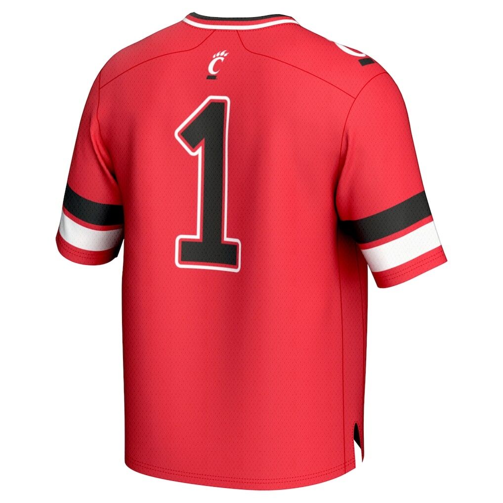 #1 Cincinnati Bearcats GameDay Greats Unisex Lightweight Collegiate Football Fashion Jersey