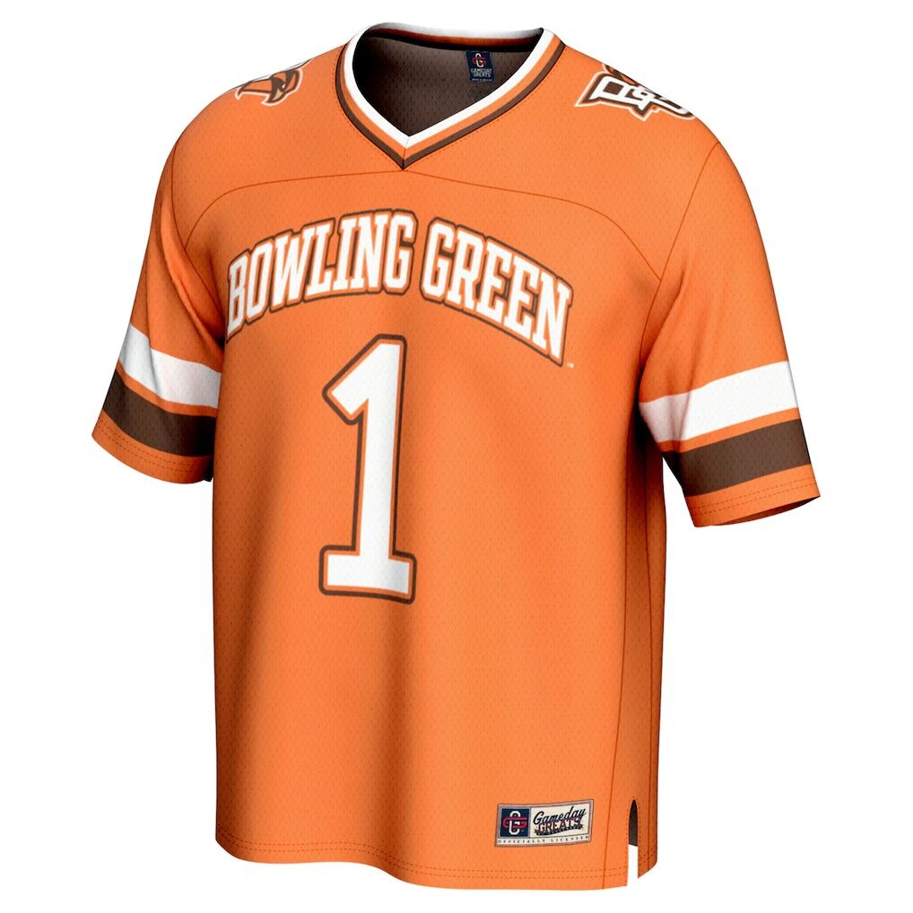 #1 Bowling Green St. Falcons GameDay Greats Unisex Lightweight Collegiate Football Fashion Jersey