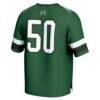 #50 Hawaii Rainbow Warriors GameDay Greats Unisex Lightweight Collegiate Football Fashion Jersey - Green - Detail View