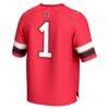 #1 Ball State Cardinals GameDay Greats Youth Lightweight Collegiate Football Fashion Jersey - - Detail View