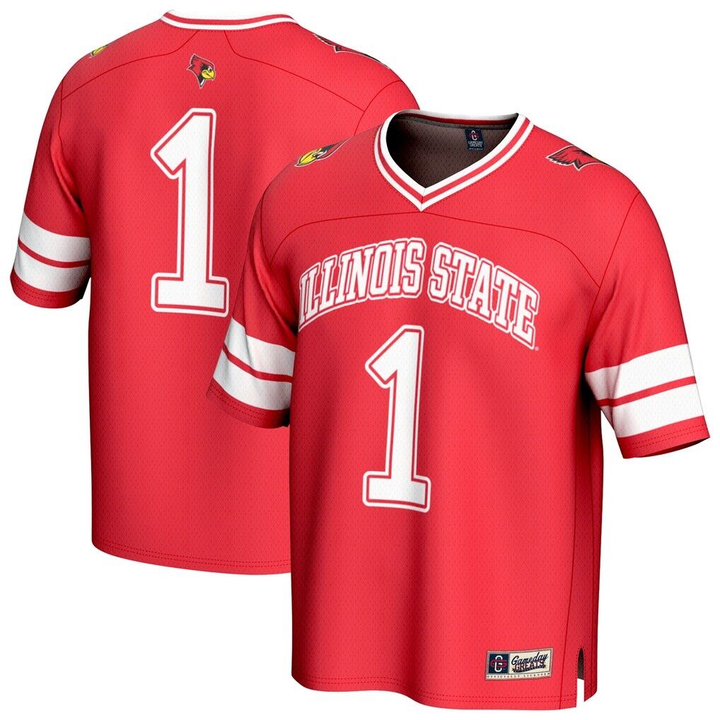 #1 Illinois State Redbirds GameDay Greats Youth Lightweight Collegiate Football Fashion Jersey