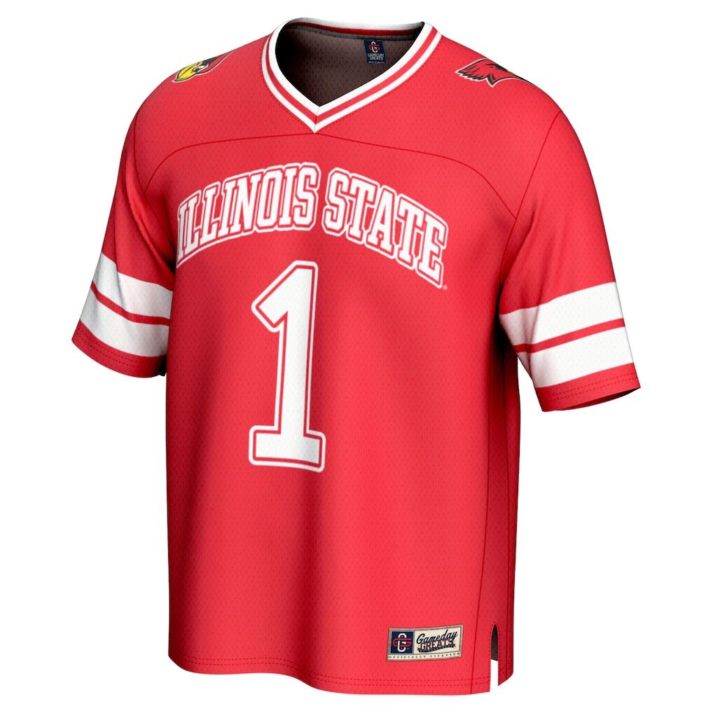 #1 Illinois State Redbirds GameDay Greats Youth Lightweight Collegiate Football Fashion Jersey