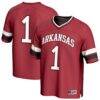 #1 Arkansas Razorbacks GameDay Greats Youth Lightweight Collegiate Football Fashion Jersey - - Front View