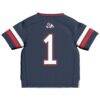 #1 Fresno State Bulldogs GameDay Greats Toddler Lightweight Collegiate Football Fashion Jersey - Navy - Detail View