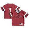 #1 Arkansas Razorbacks GameDay Greats Toddler Lightweight Collegiate Football Fashion Jersey - - Front View