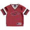 #1 Arkansas Razorbacks GameDay Greats Toddler Lightweight Collegiate Football Fashion Jersey - - Side View