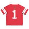 #1 Illinois State Redbirds GameDay Greats Toddler Lightweight Collegiate Football Fashion Jersey - Red - Detail View