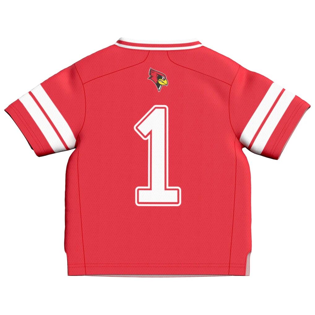#1 Illinois State Redbirds GameDay Greats Toddler Lightweight Collegiate Football Fashion Jersey