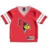#1 Illinois State Redbirds GameDay Greats Toddler Lightweight Collegiate Football Fashion Jersey - Red - Side View