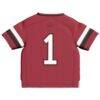 #1 Arkansas Razorbacks GameDay Greats Infant Lightweight Collegiate Football Fashion Jersey - - Detail View