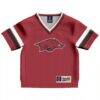 #1 Arkansas Razorbacks GameDay Greats Infant Lightweight Collegiate Football Fashion Jersey - - Side View