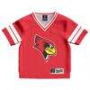 #1 Illinois State Redbirds GameDay Greats Infant Lightweight Collegiate Football Fashion Jersey - Red - Side View