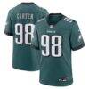 Jalen Carter Philadelphia Eagles Nike Team Game Jersey - - Front View