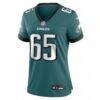 Lane Johnson Philadelphia Eagles Nike Women's Team Game Jersey - Midnight Green - Side View
